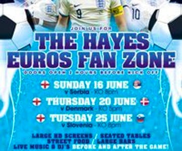 England V Slovenia Hayes Fan Zone