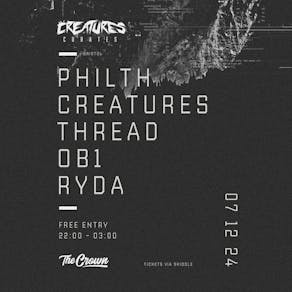 Creatures Curates - The Crown, Bristol - 7.12.24