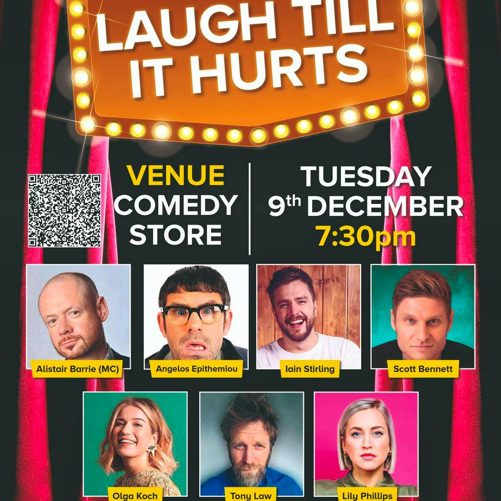 Laugh Till It Hurts at The Comedy Store