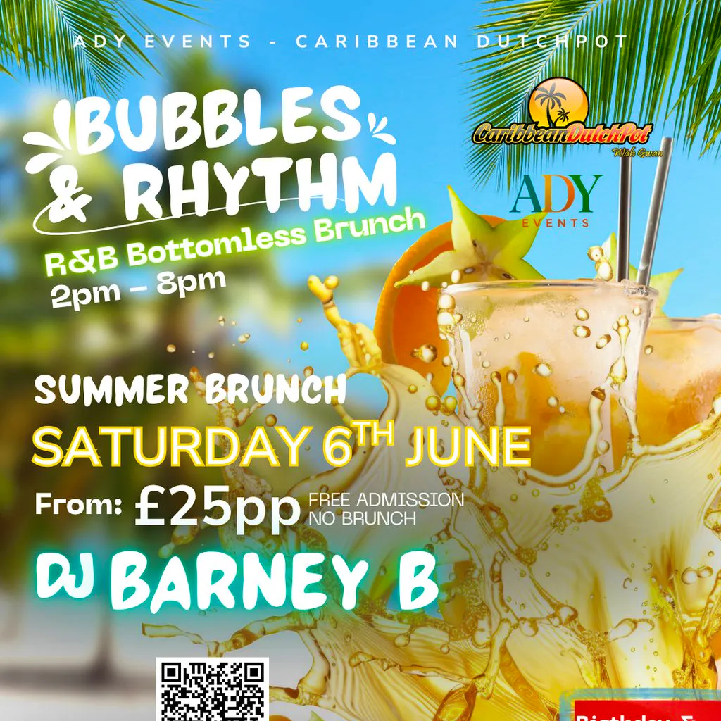 Bubbles & Rhythm at Caribbean Dutchpot