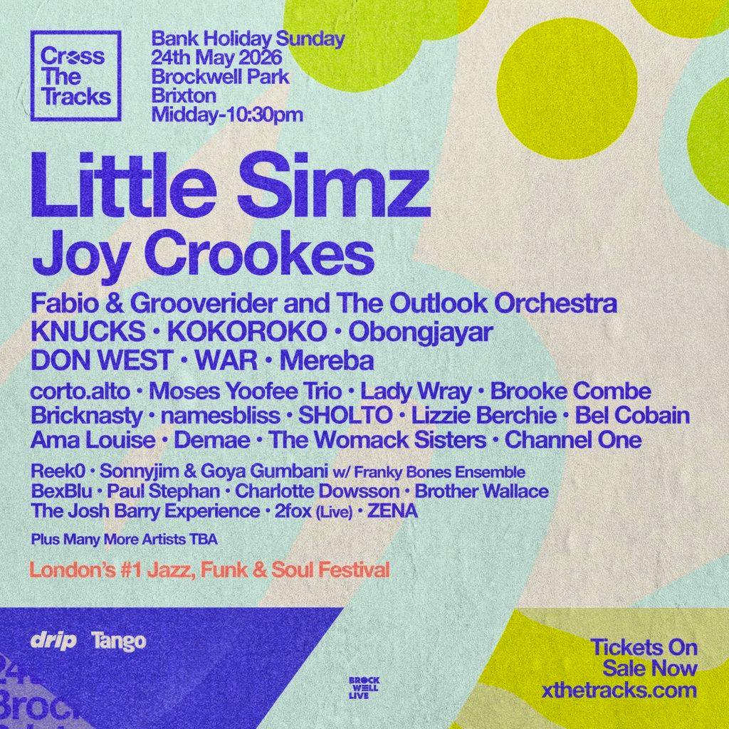 Cross The Tracks 2026 at Brockwell Park