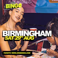 UKG BINGO Saturday 29th August Birmingham at Sector 57