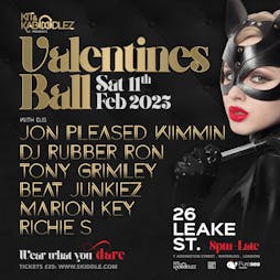 Valentines Ball Tickets | 26 Leake Street London  | Sat 11th February 2023 Lineup