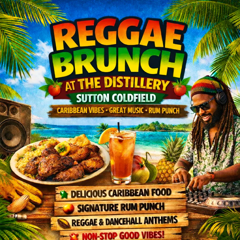Reggae Brunch at The Distillery at The Distillery Sutton Coldfield