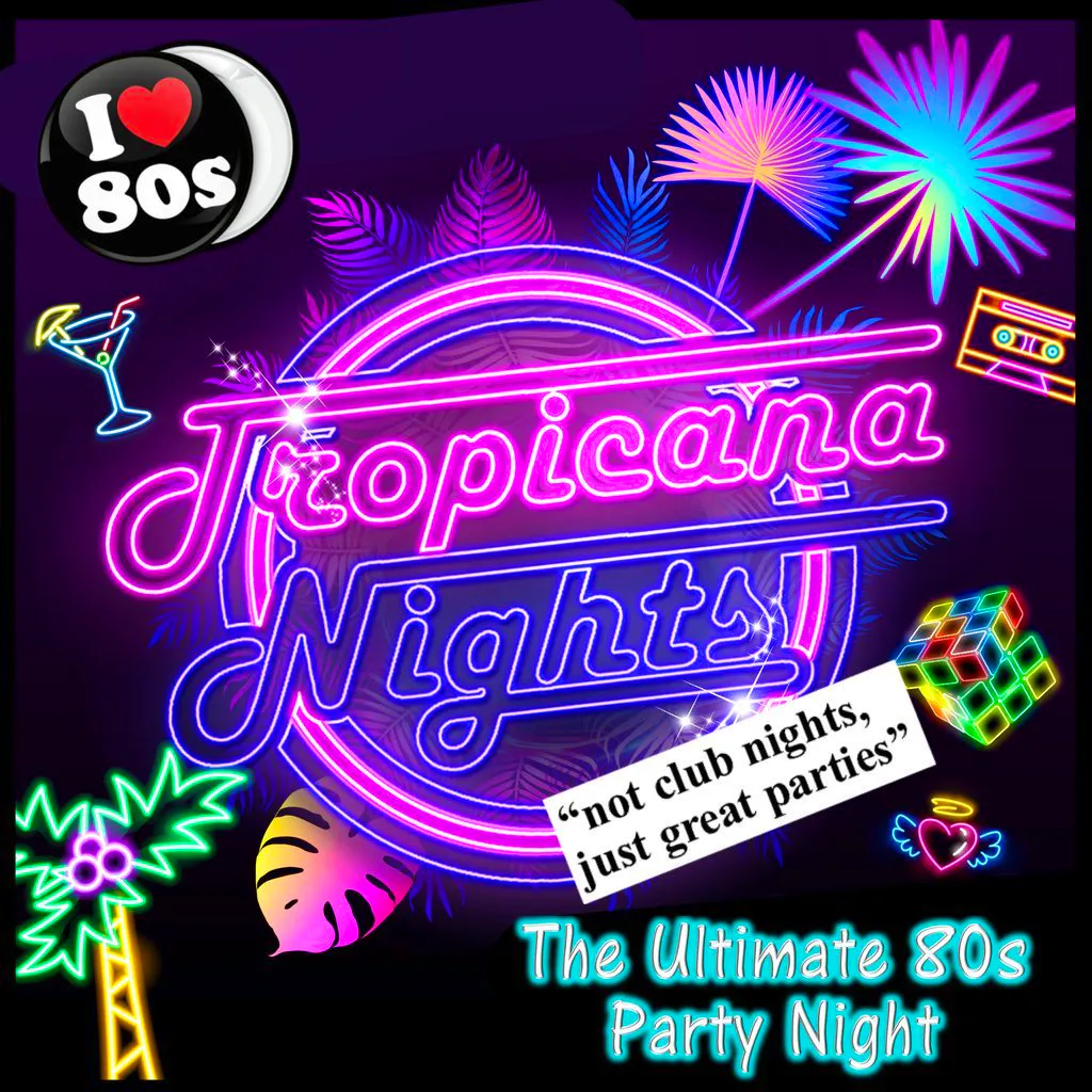 Tropicana Nights - The Ultimate 80s Party Night - DARTFORD! at Dartford Football Stadium 