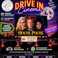 Drive-In Cinema: Hocus Pocus at The White Horse Tilbrook