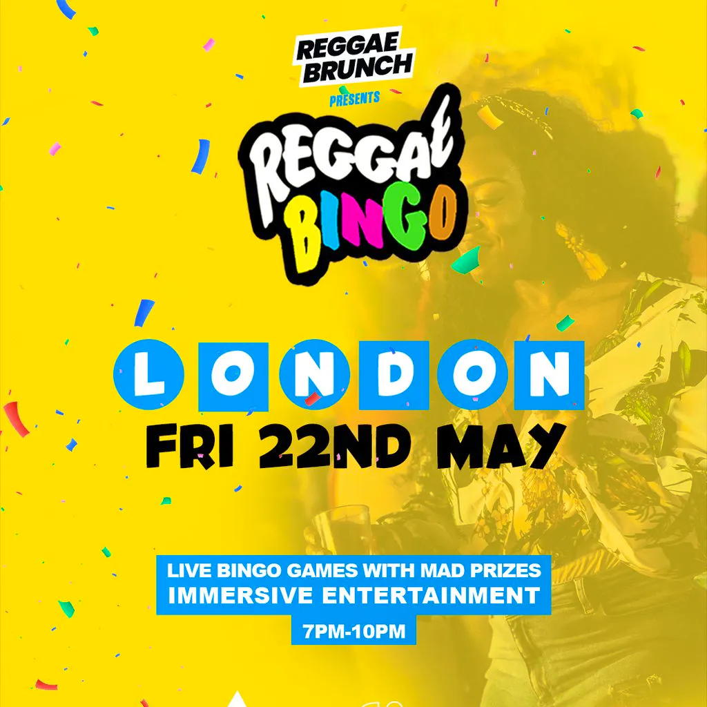 Reggae Bingo - London - Fri 22nd May at FIRE Nightclub London