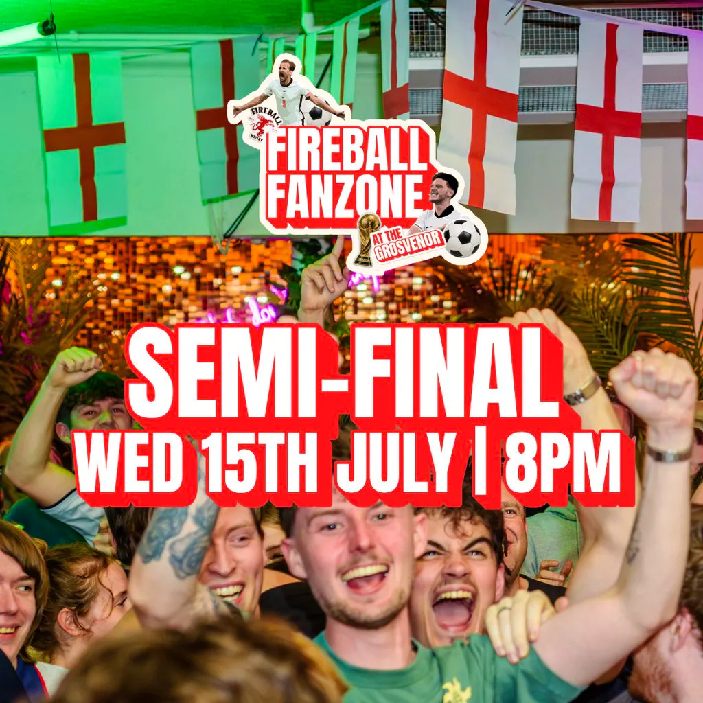 World Cup SEMI-FINAL Fanzone at The Grosvenor at The Grosvenor Manchester