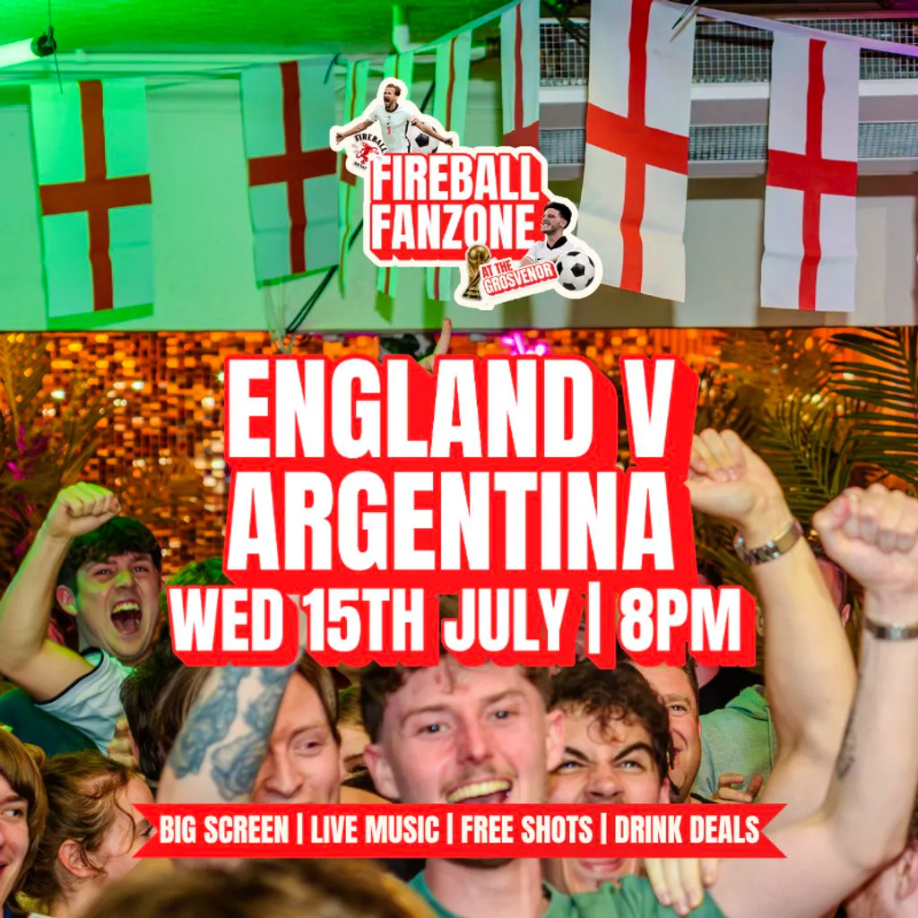 World Cup SEMI-FINAL Fanzone at The Grosvenor at The Grosvenor Manchester