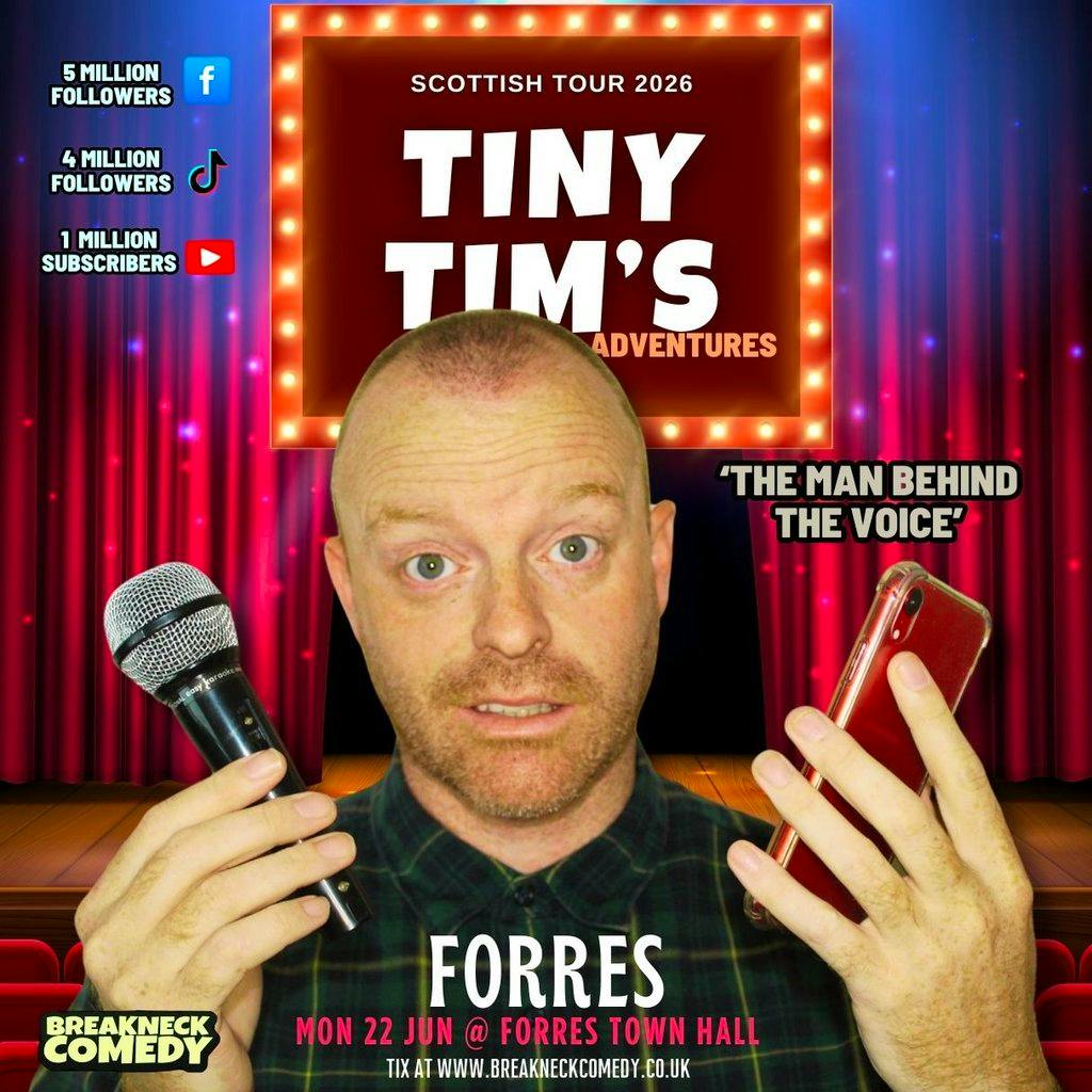 Tiny Tim at Forres Town Hall