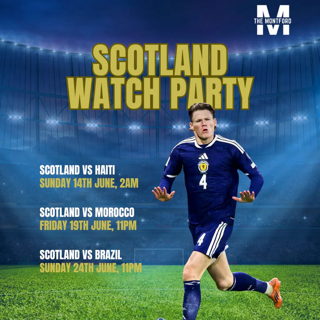 Scotland Watch Party At The Montford at The Montford