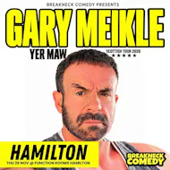 Gary Meikle at The Function Rooms Hamilton