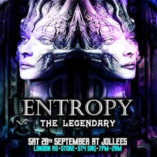 DJM promotions presents Entropy The Legendary at Jollees Cabaret Club
