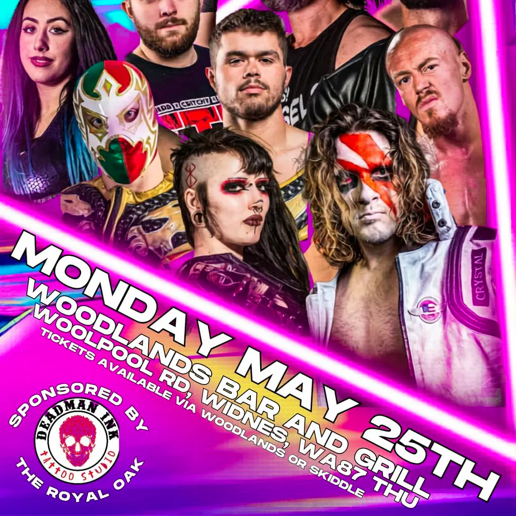 Live Wrestling in Widnes at The Woodlands Bar And Grill