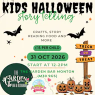 Room on the Broom - Interactive Halloween Storytelling at The Garden Bar Monton