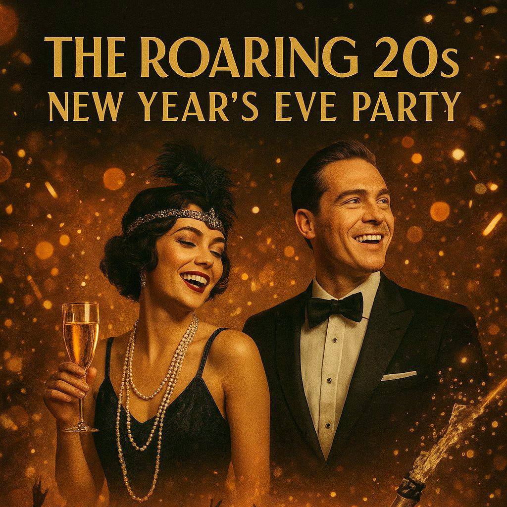 The roaring twenties new years eve 2025 at The Ivy Lodge