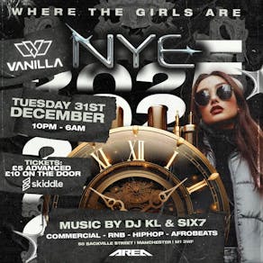 Vanilla NYE 2025 - Manchester's lesbian nightclub