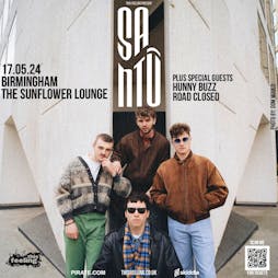 SANTÙ - Birmingham Tickets | The Sunflower Lounge Birmingham  | Fri 17th May 2024 Lineup