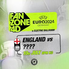 Euro 2024: England vs ??? Semi Finals at Electric Ballroom at Electric Ballroom