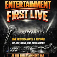 Entertainment first live at THE ENT BAR