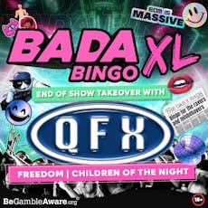 Bada Bingo XL Feat. QFX - Falkirk 7/9/24 at Buzz Bingo Falkirk