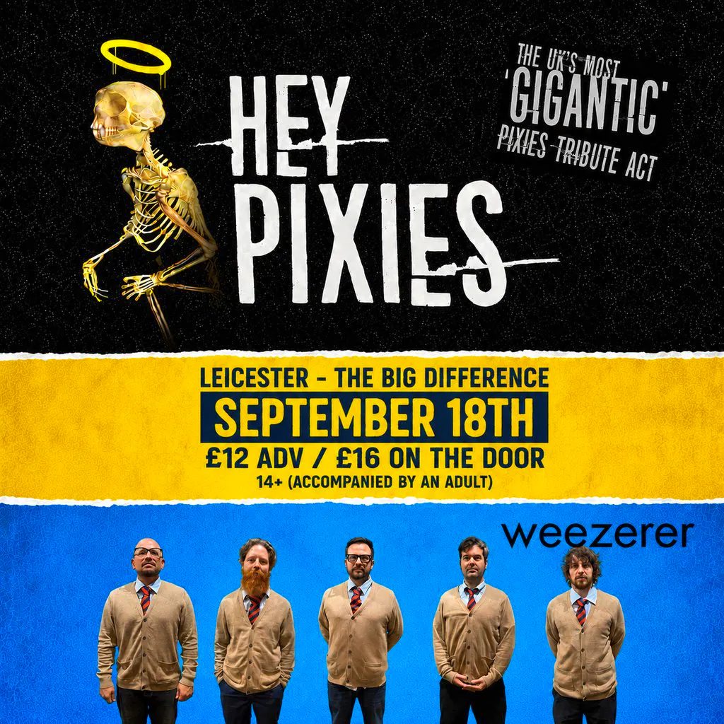 Hey Pixies x Weezerer - Tribute Show at The Big Difference
