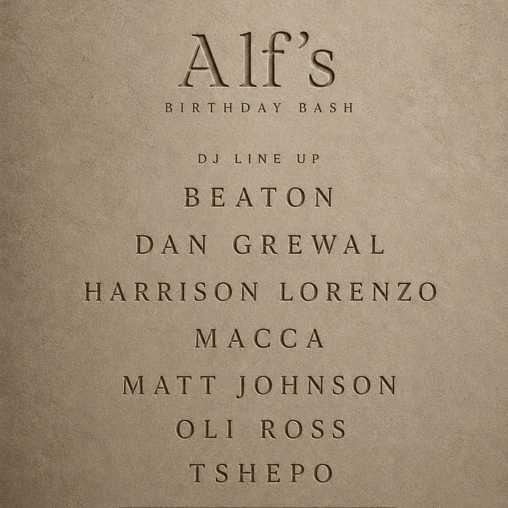 Alf's Birthday Bash at Arch 2 Windsor at Arch 2