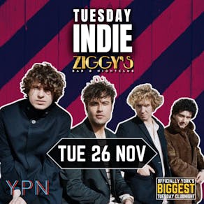 Tuesday Indie at Ziggys - 26th November