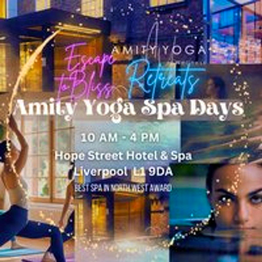 Women's Wellness Amity Yoga & Spa Day Spring Retreat Liverpool at Hope Street Hotel