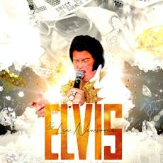 Lee Newsome as Elvis, "The Legend Returns" at Netherton Social Club Dudley
