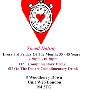 Speed dating 35 - 45 years Fridays