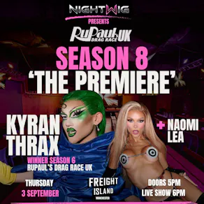 NIGHTWIG Drag Race UK S8 Viewing Series - Episode 1 - The Premie