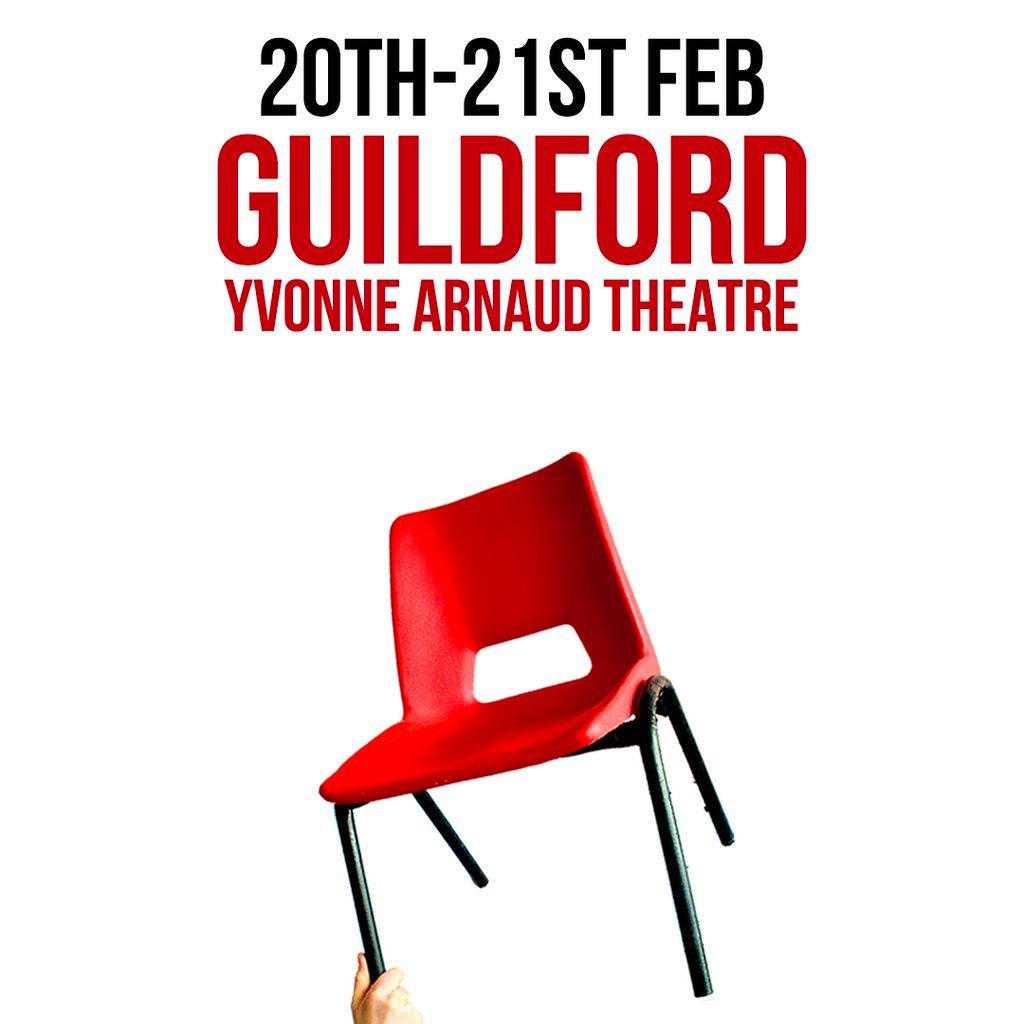 Squidge Guilford at Yvonne Arnaud Theatre