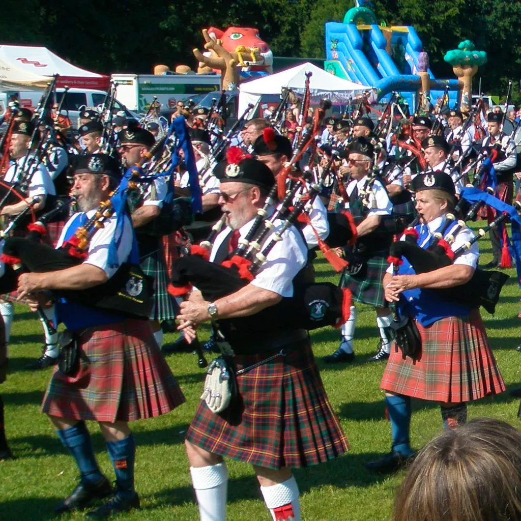 Pipes in the Park at Lower Castle Park
