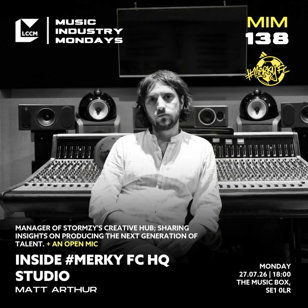 Music Industry Monday: Inside #Merky FC HQ Studio at LCCM