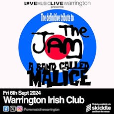 A Band Called Malice - Jam Tribute - Warrington Irish Club at The Irish Club
