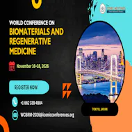 World Conference on Biomaterials and Regenerative Medicine at Tokyo, Japan