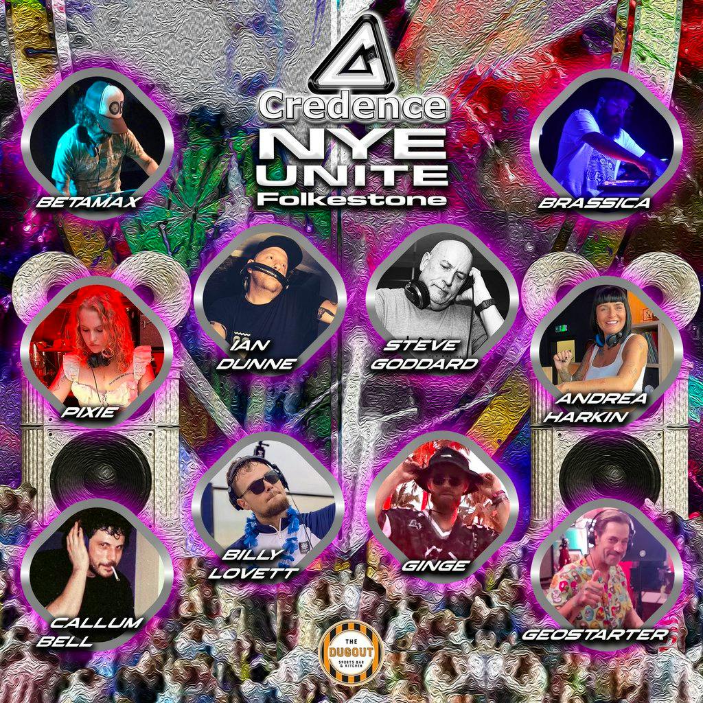 Credence Unite N.Y.E. FOLKESTONE at The Dugout