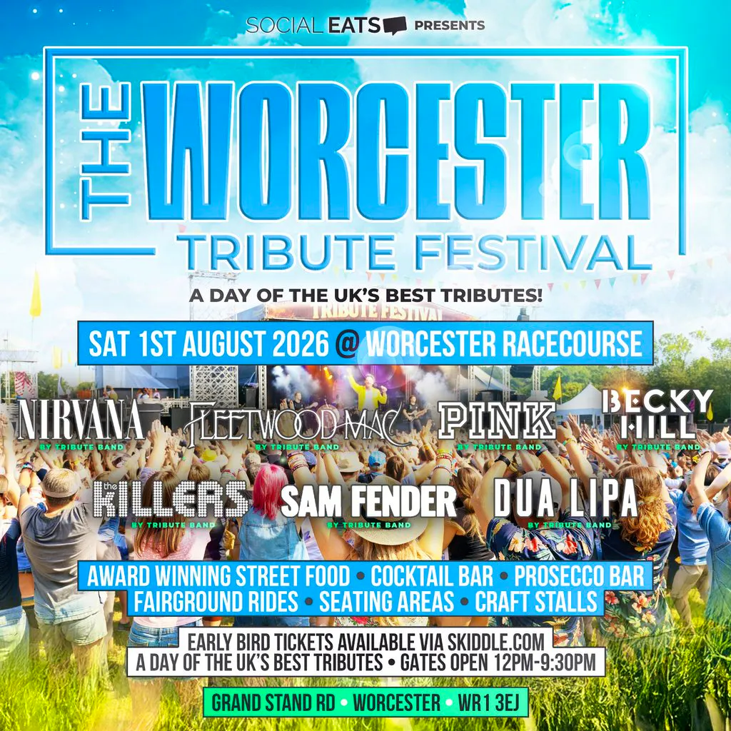Worcester Tribute Festival 2026 at Worcester Racecourse