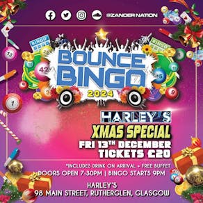 Zander Nation Bounce Bingo Xmas Special at Harleys