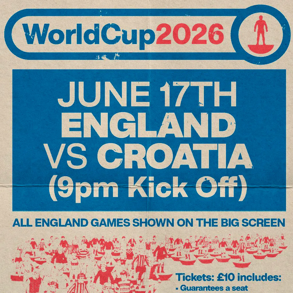 World Cup 2026 - England VS Croatia at Hare And Hounds Kings Heath