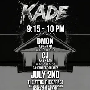 KADE @ The Garage