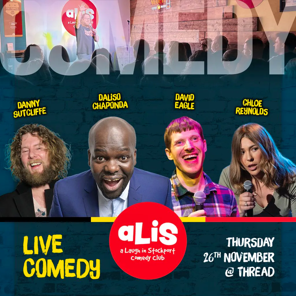 A Laugh In Stockport Comedy Club - November at Thread Stockport