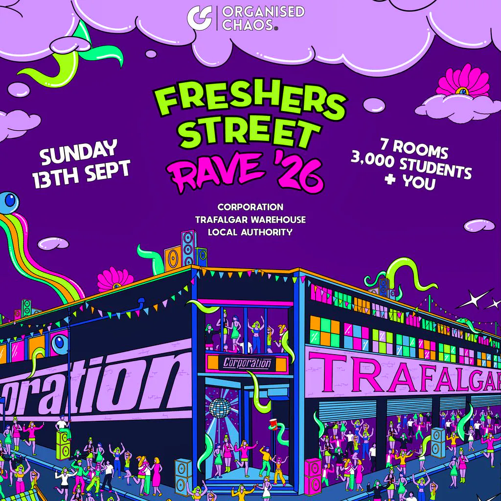 Freshers Street Rave - Sheffield Freshers Week Opening Party at Corporation Sheffield