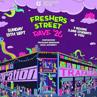 Freshers Street Rave - Sheffield Freshers Week Opening Party at Corporation Sheffield