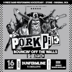 PorkPie Live plus SKA, Rocksteady, Reggae DJs at PJ Molloys