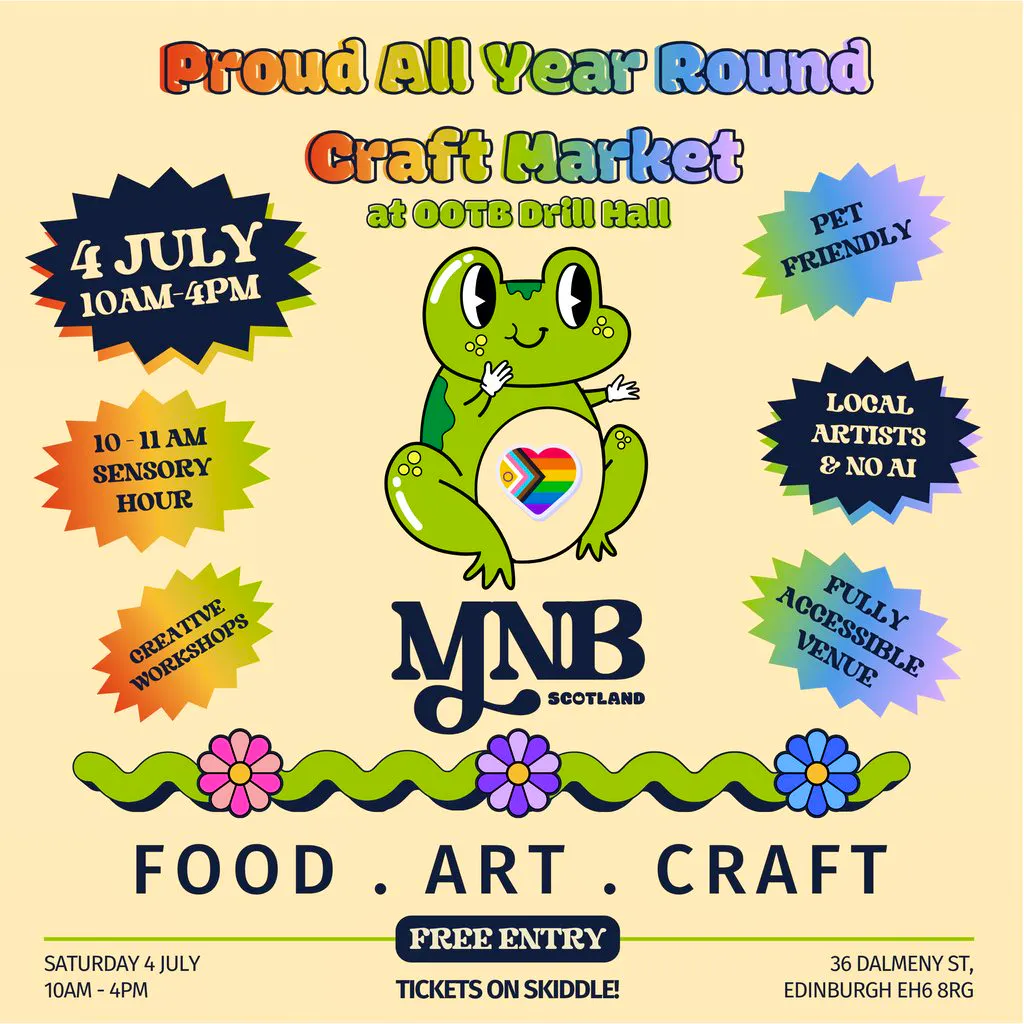 MNB Proud All Year Round Craft Market at Out Of The Blue and Drill Hall Arts Cafe