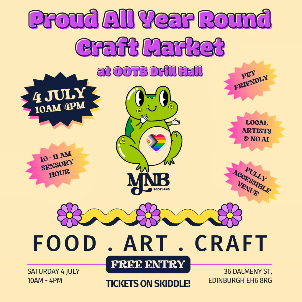 MNB Proud All Year Round Craft Market at Out Of The Blue and Drill Hall Arts Cafe