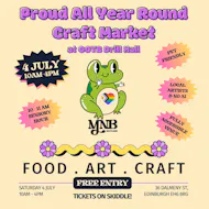 MNB Proud All Year Round Craft Market at Out Of The Blue and Drill Hall Arts Cafe