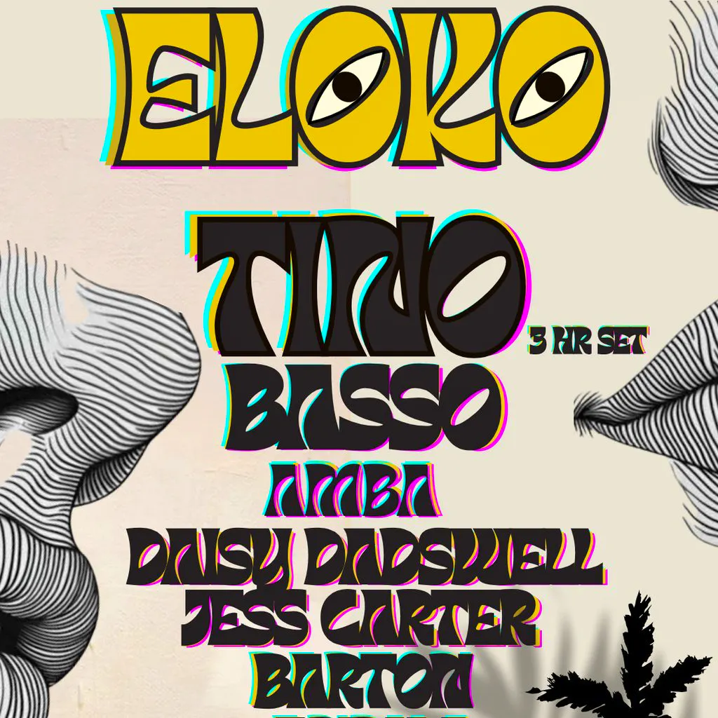 ELOKO events Presents No Art afterparty with TINO/BASSO AND MORE at The Bunker Liverpool